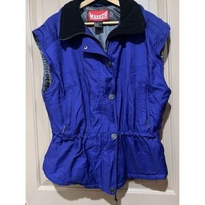 Marker Vintage 90s Vest Men's sz 12 Blue Gray